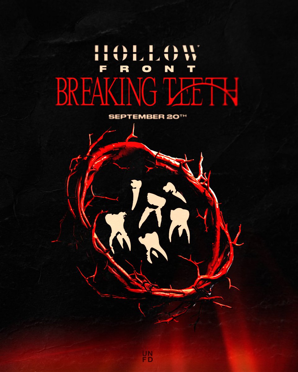 New single “Breaking Teeth” releases at midnight tonight. Most pissed song we’ve written in minute. If you’ve been wanting heavy HF, this is it.