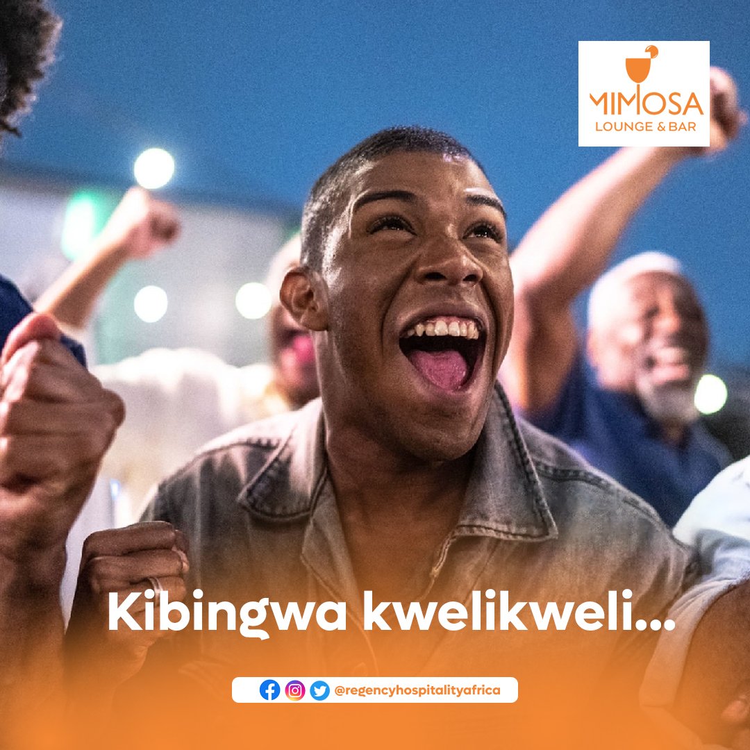 RegencyHAfrica's tweet image. Ligi ya mabingwa ulaya inaanza leo..
Njoo piga glass huku unaburudika na kandanda mubadhara.

#regencyhospitalityafrica #Regencygroup #mpiranabia #kwauborawahaliyajuu #karibu 
#Mimosabar #tuesdayvibes