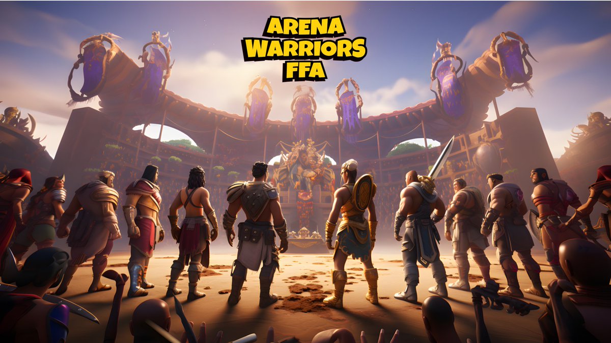 ❗New Map❗ ⚔️ARENA WARRIORS FFA🏟 ✔ Stats Auto-Saved💾 ✔ Zero Builds ✔ Builds ✔ 3 Classes To Choose ✔ All Needed Weapons ✔ Preset Loadouts ✔ Non Stop Action Map Code: 6692-2872-6516 Creator Code: EMG #EpicPartner