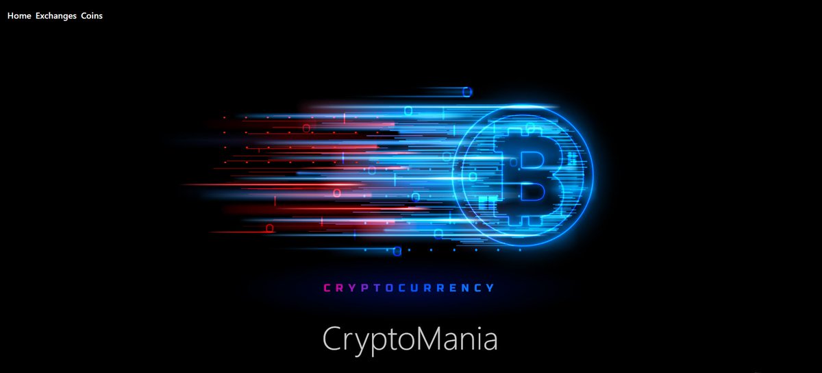 10Sabyasachi's tweet image. Hello Guys I cme Up qth my 3rd react webapp CryptoMania , Lrnt so much frm ths proj. that how to use 3rd prty api into a react app aswellas hw to use chakra ui , pls check it out 👇
website link : react-cryptomania-app.vercel.app
#reactnative #codewithsabya #javascript