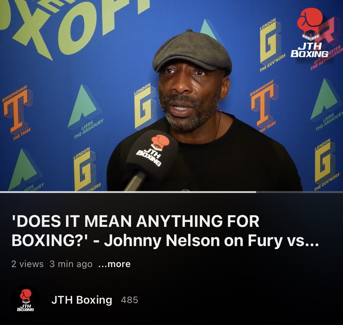 j0shhartt's tweet photo. always interesting to talk one of the best pundits of today in @SkyJohnnyNelson π€πΌ
π€ https://t.co/tu5AIOSLGs
myself and Johnny discuss The Box Off, #FuryNgannou , #WoodWarrington and The Box Off FINALπ«‘
#boxing #TheBoxOff https://t.co/Xsc5gjOpL2