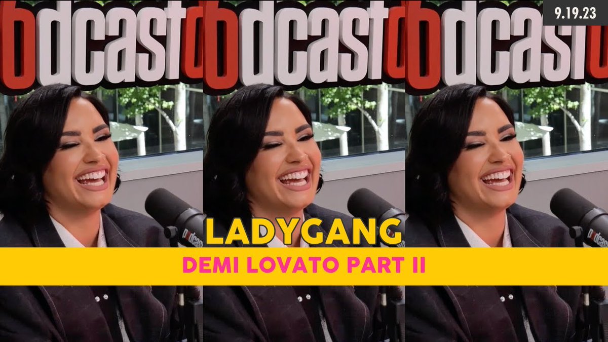 Todos esses trechos traduzidos estão inclusos na segunda parte da entrevista de Demi Lovato ao podcast LadyGang que foi disponibilizado no Youtube.

 🔗: youtu.be/yO3kYs3hu0w
