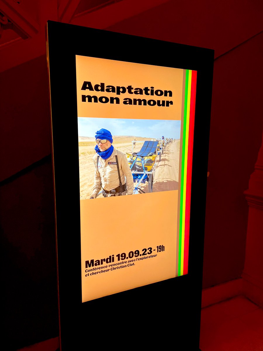 NicolasNg0's tweet photo. 😊 En place pour la conf’ de @ChristianClot sur l’#expédition #DeepClimate à la @gaitelyrique ! De beaux souvenirs en perspective sur ces 3 missions vécues ensemble ! https://t.co/oW8R8rV5tX