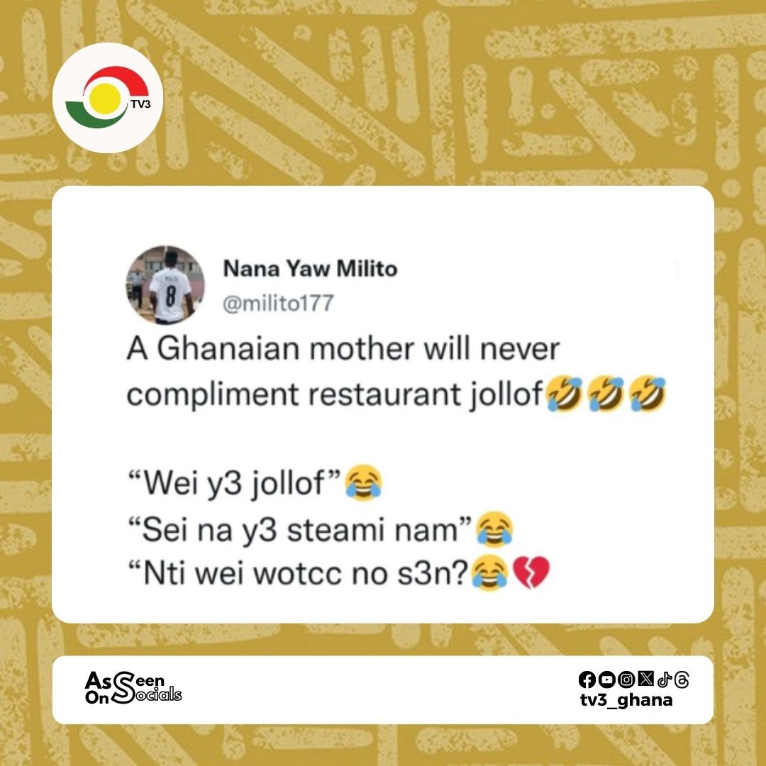 Accurate 😂  

#TV3GH ✍🏼<a href="/milito177/">Milito</a>