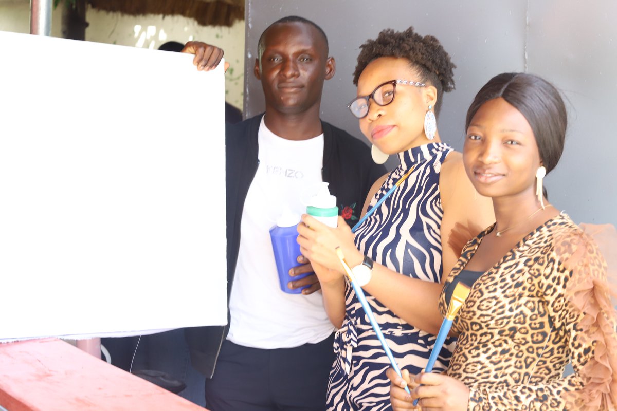 ActionAidNG's tweet photo. #GlobalClimateActionWeek - Green sip and paint (arts painting 🖌🎨, reflecting the effects of climate change on people's lives and livelihoods).

#globalweekofclimateactions
#Globalplatforms
#ClimateAction
#ClimateActionNow
#FundOurFuture https://t.co/DXQXFNIh1O