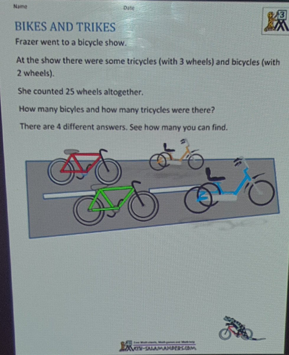 MissB_Polson's tweet photo. We're good problem solvers in Grade 2/3 Math @PolsonPark_LDSB https://t.co/XKz32nw5QH