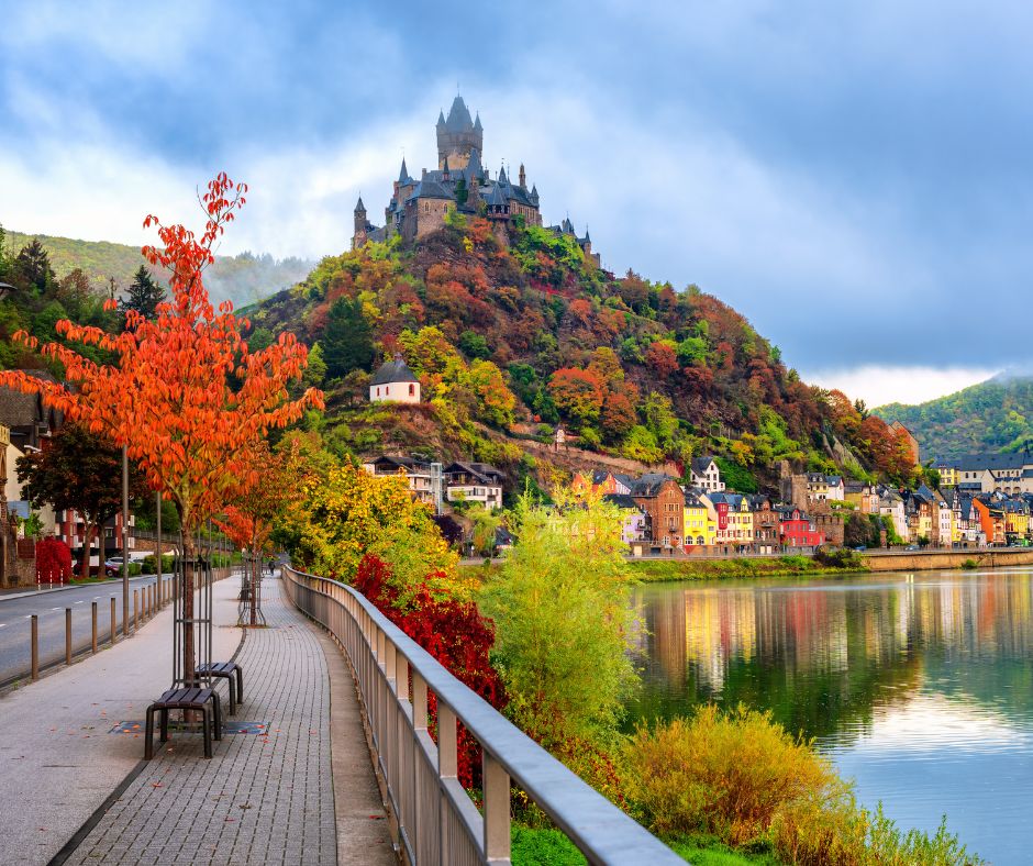 Cochem: historical romantic town on Moselle river valley. Location featured in Disappearing the Dead. 

#moselle 
#germanytourism
#thrillers
#legalthrillers
#militarythrillers