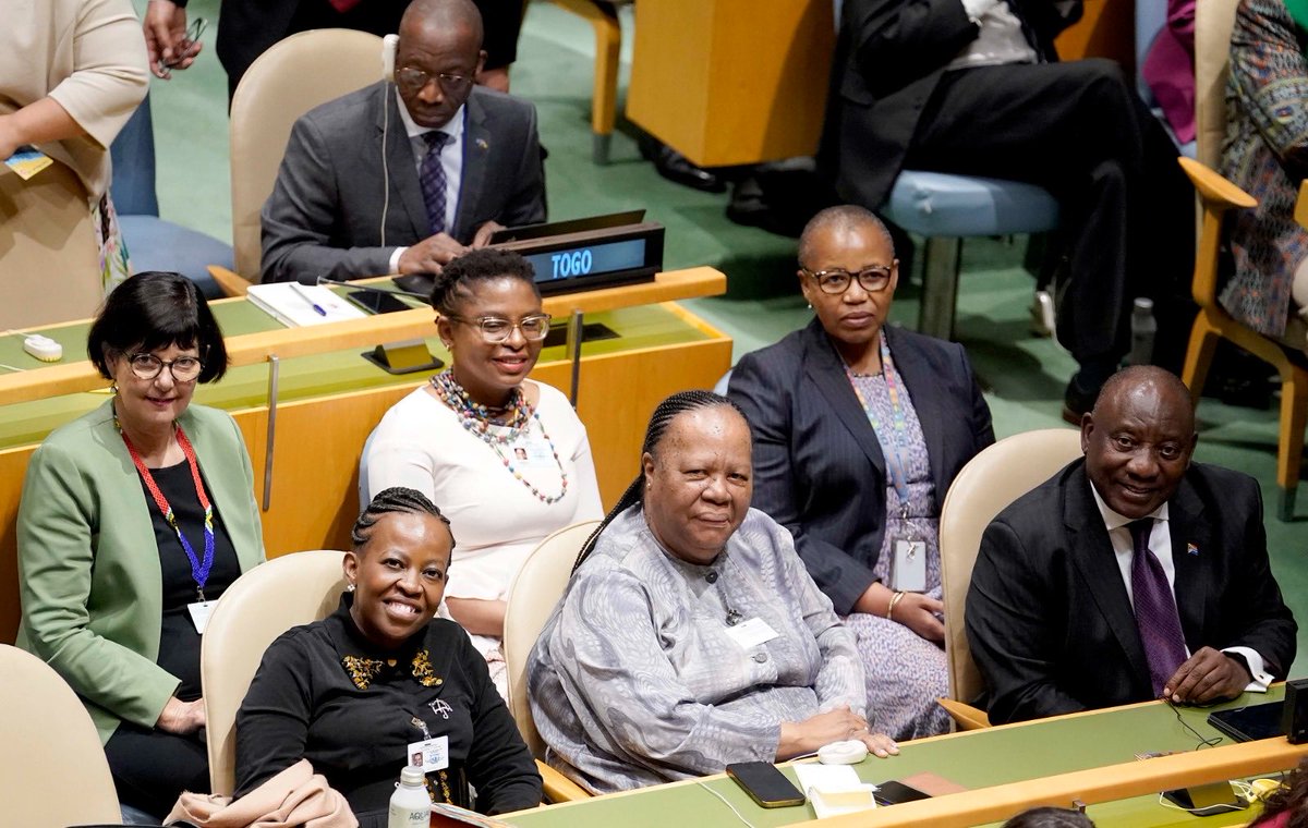 #TeamSouthAfrica 🇿🇦

📍 UNHQ, New York