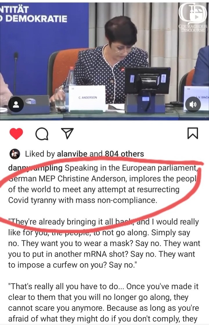 SovereignLo's tweet image. #DONOTCOMPLY #SAYNO @Togetherdec @alanvibe #dannyrampling @christine