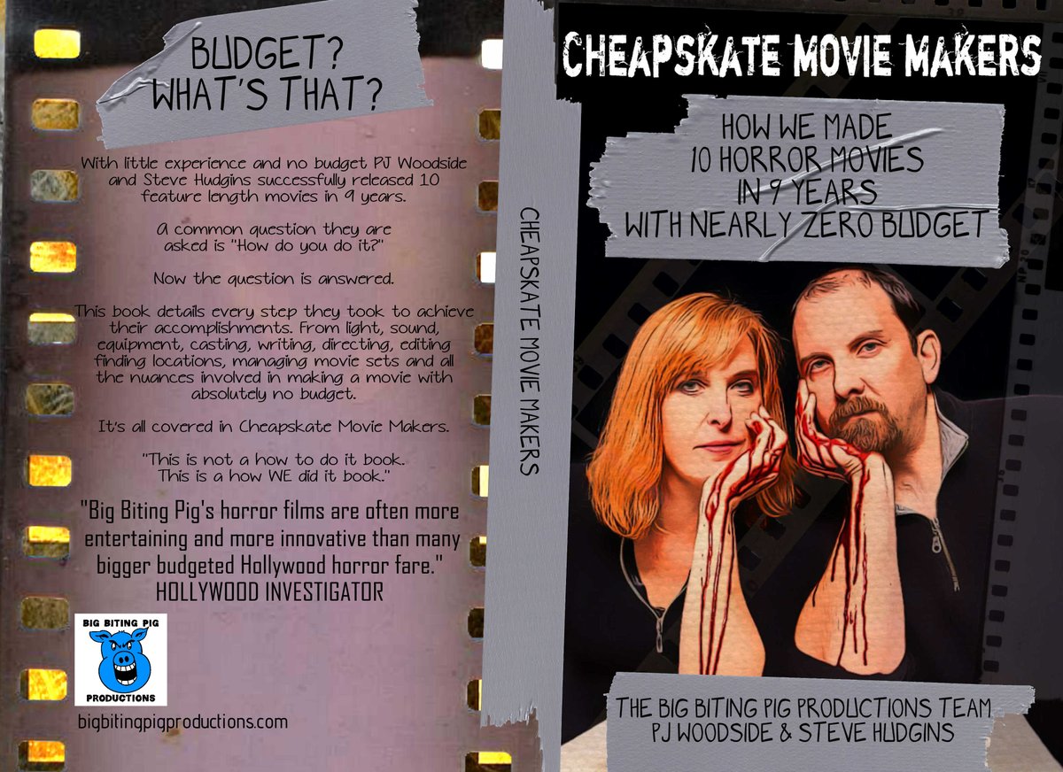 BigBitingPig's tweet photo. I WISH I HAD A BOOK LIKE THIS BEFORE I STARTED MAKING MICRO-BUDGET MOVIES!
If you know someone who is into filmmaking, do them a favor and get them this book!
https://t.co/Yh5dy0efd5
#indiefilmmaking #supportindiefilm #lowbudgetfilmmaking #nobudgetfilmmaking https://t.co/RbgWg0f4b0