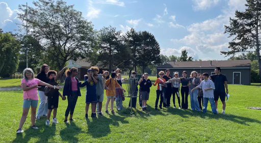 Thanks to #LTO Ladders to the Outdoors and #NYstateparks for another great Leaving to Learn for our BPMS Clovers and Stars learning how to get active playing disc golf! <a href="/bigpiclearning/">Big Picture Learning</a> <a href="/bp_living/">BPLiving</a> <a href="/ktufsd/">Ken-Ton UFSD</a>