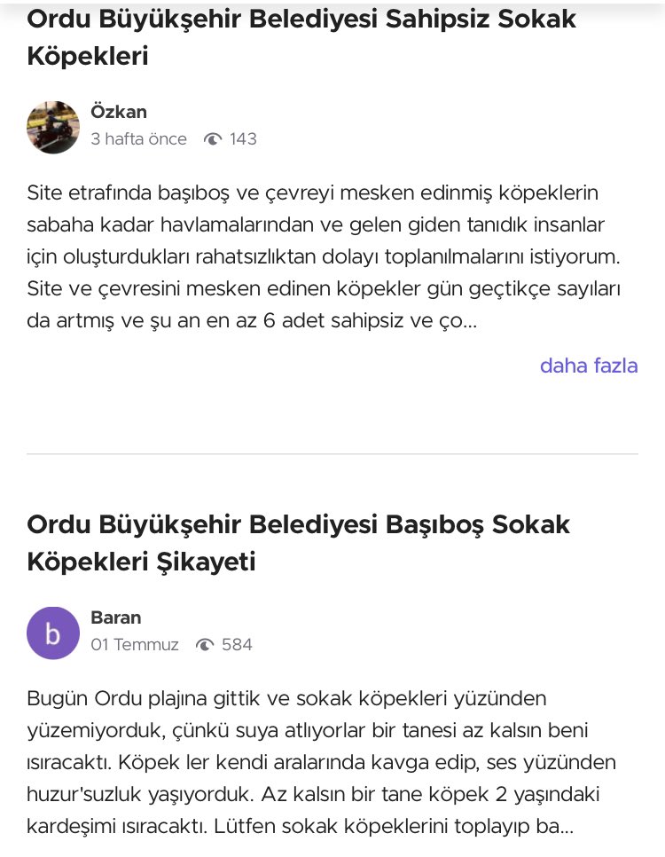 Ucuz PR yapmak için ölen/parçalanan insanların olduğu bir sorun hakkında konuşurken haddinizi bilin!
Sayın <a href="/OrduBBld/">Ordu Büyükşehir Belediyesi</a> <a href="/mhilmiguler/">Dr. Mehmet Hilmi Güler</a> bey acaba makam araçlarınızdan inmediğiniz için böyle içi boş cümleler kuruyor olabilir misiniz? 
📌 <a href="/tcbestepe/">T.C. Cumhurbaşkanlığı</a> <a href="/RTErdogan/">Recep Tayyip Erdoğan</a> 2 defa “Başıboş Köpeklerin