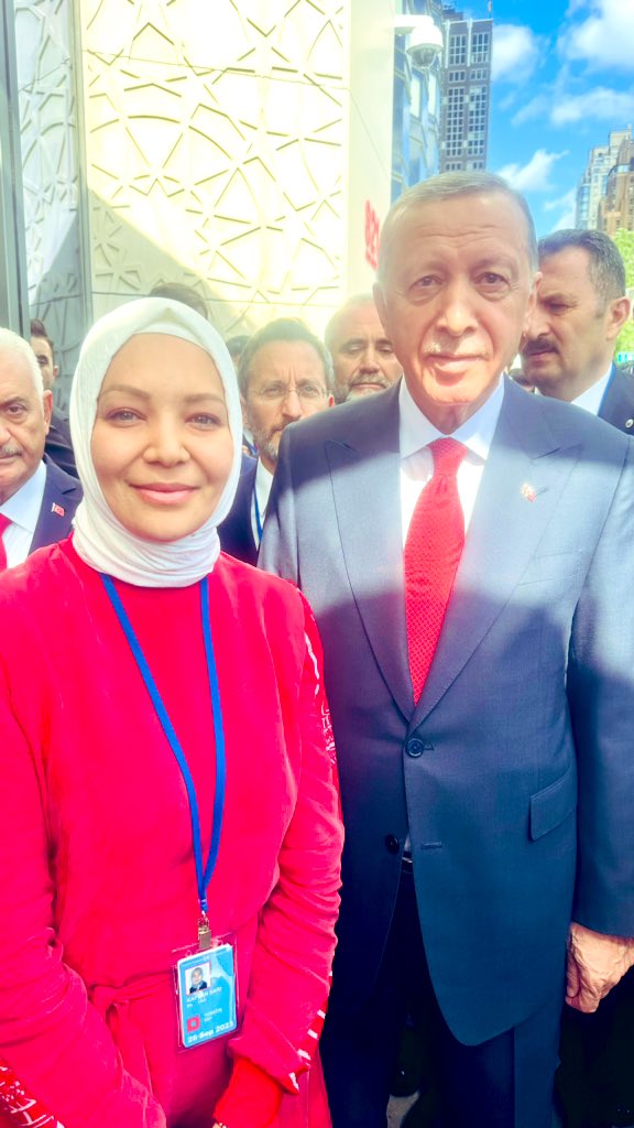 BM hitabı sonrası Cumhurbaşkanımızla 🇹🇷