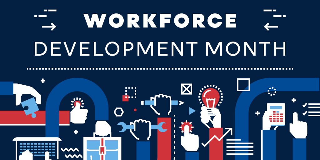 CollegeSystemTN's tweet photo. September is Workforce Development Month βοΈ We appreciate the hard work & effort that TN's technical & community colleges put in to ensuring their programs align with business & industry need in our state. #wkdevmonth
#WorkforceDevelopment opportunities: https://t.co/RRdIkMHENE https://t.co/zsGOetrPb5