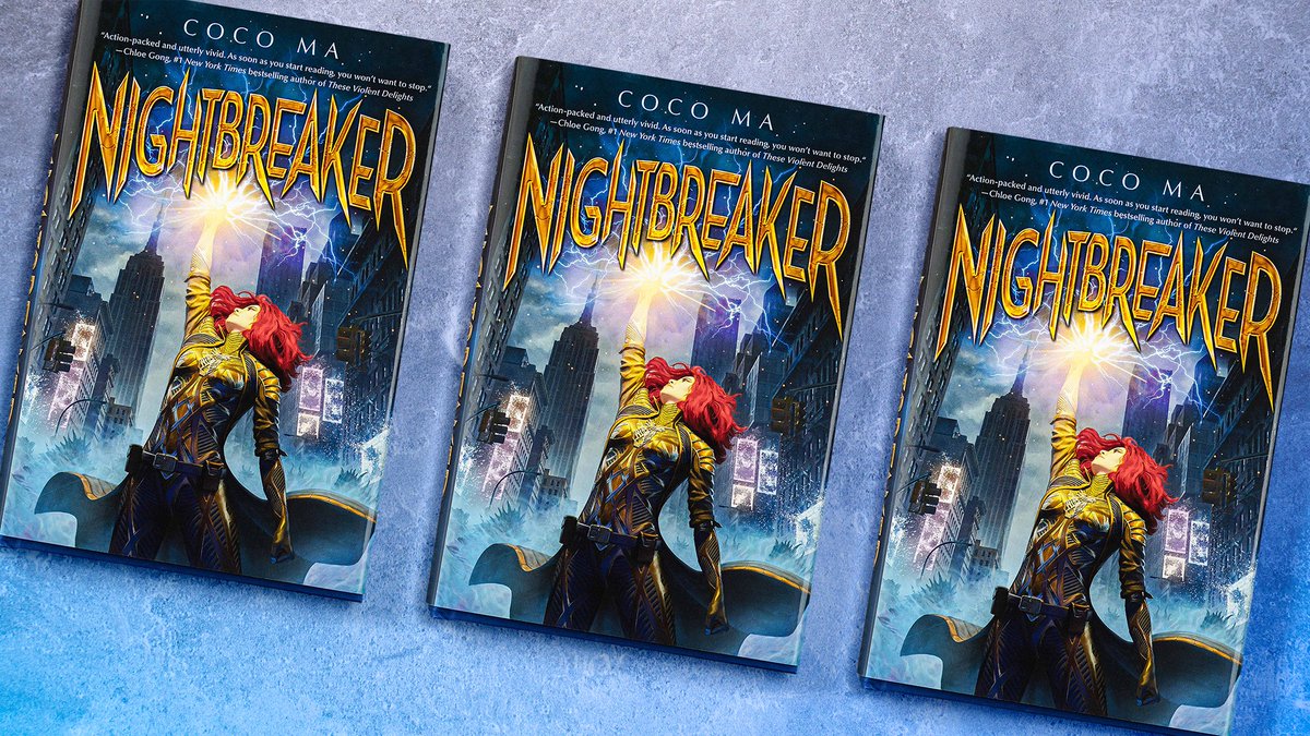 Happy #BookBirthday to NIGHTBREAKER by Coco Ma! Coco Ma's exhilarating urban fantasy thrusts readers into an immersive world of thrills and chills, featuring the smart, sardonic post-apocalyptic heroine you’ll soon wish you could be.