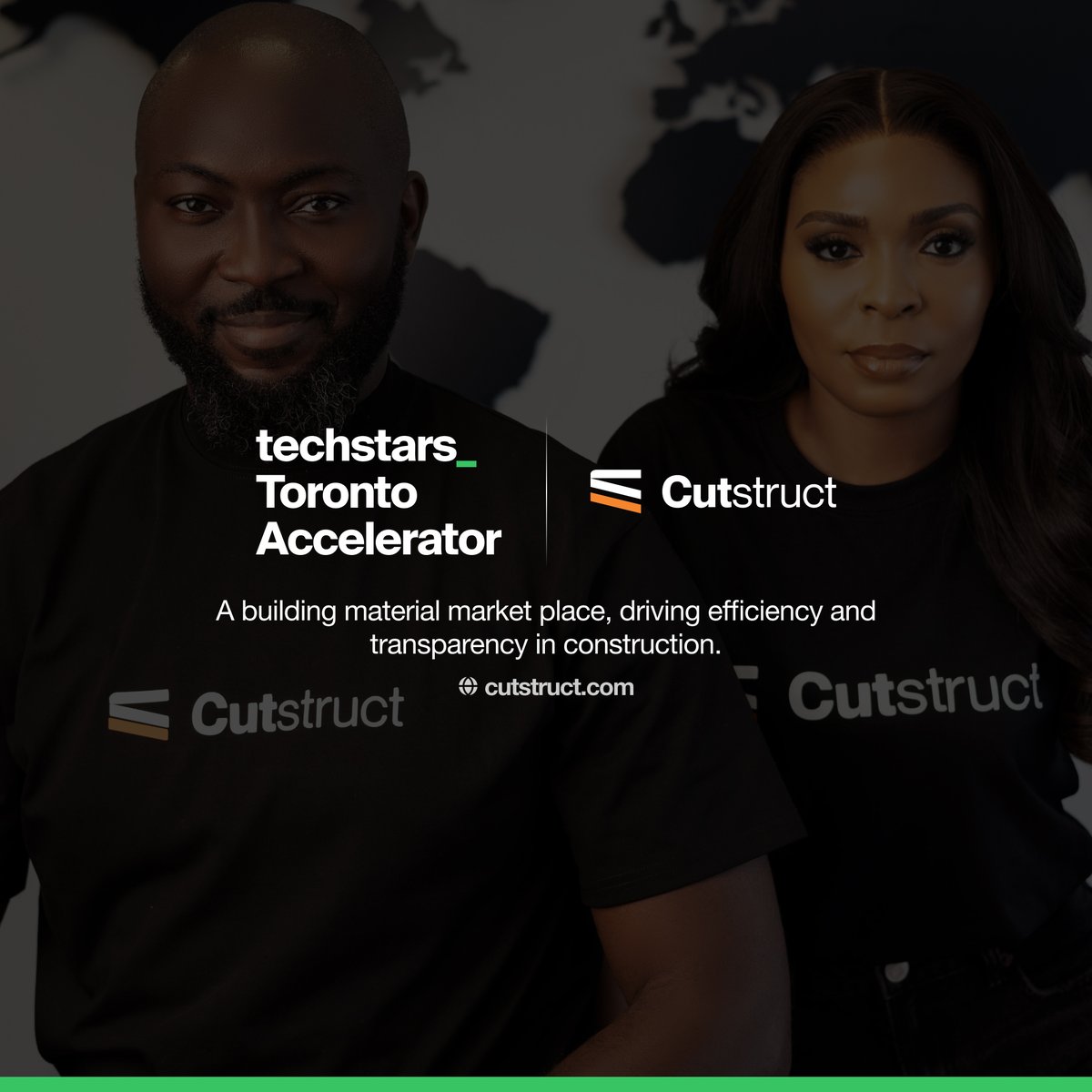 TS_Toronto's tweet image. 🚀 Big news! Techstars Toronto Accelerator welcomes  @CutStruct to the family! The founding team @JohnOamen_E and @Modele_o are transforming the construction industry with their marketplace for building materials #TechstarsToronto  #Startups #Cutstruct #innovation