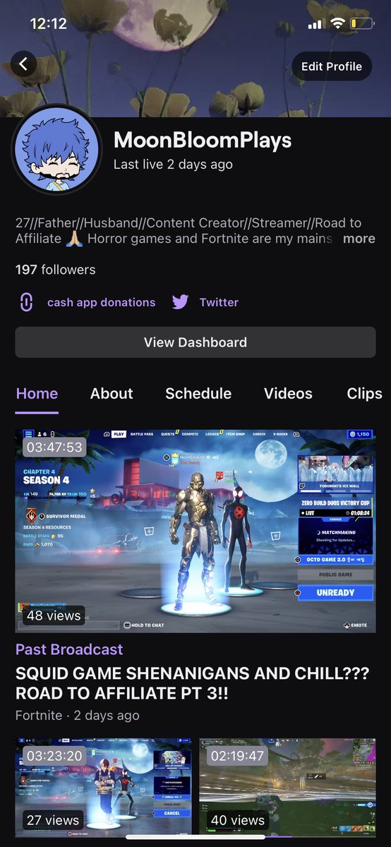 doomfather99's tweet photo. YOU GUYS ARE ABSOLUTELY INSANE!! 197 FOLLOWERS NOW!  can we make it to 200 before tonight’s stream? This growth has meant so much to me. I have so many of you to thank and can’t possible tag everyone, so you all know who you are and I thank EVERYBODY that has supported my journey and I hope one day I can be y’all’s fave streamer, I love you guys so much 🖤🖤