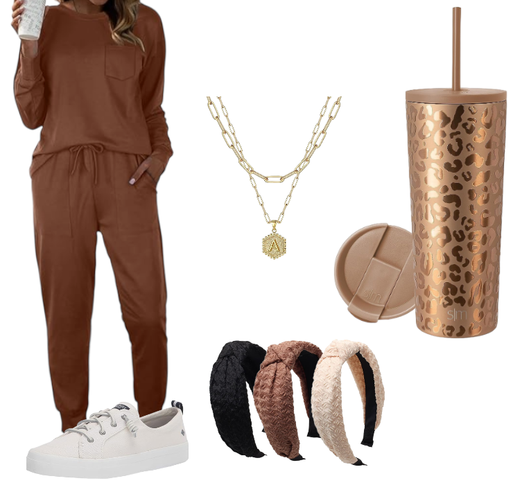 Fall Outfit Alert 🛍️
Sperry's--> amzn.to/48nGTHo
Lounge Set--> amzn.to/46AxlHJ
Knot headbands--> amzn.to/3riTYRI
Layered Monogram Necklace--> amzn.to/3PkDHUx
Leopard Tumbler--> amzn.to/3RpVqwk
#fallfashion #womensfashion #amazondeals #OOTD