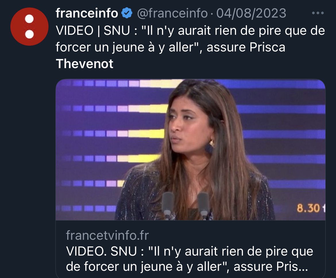 Un mois seulement sépare ces deux déclarations