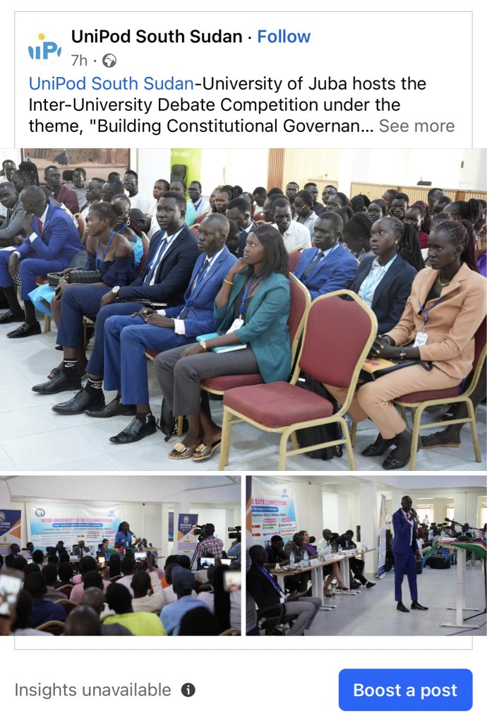 UOJ AND PARTNERS ARE INVENTING THE FUTURE 
Through training of future leaders in debating current concerns.