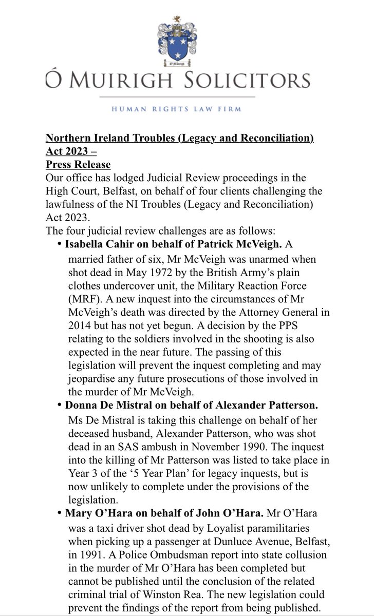 Ó Muirigh Solicitors tweet media