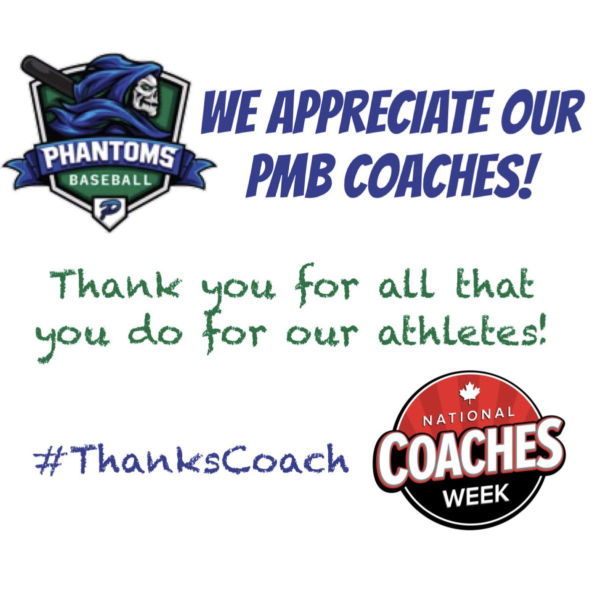 It’s the @CAC_ACE #NationalCoachesWeek! Take a moment to send a shout-out to one of our many phenomenal coaches by saying #ThanksCoach