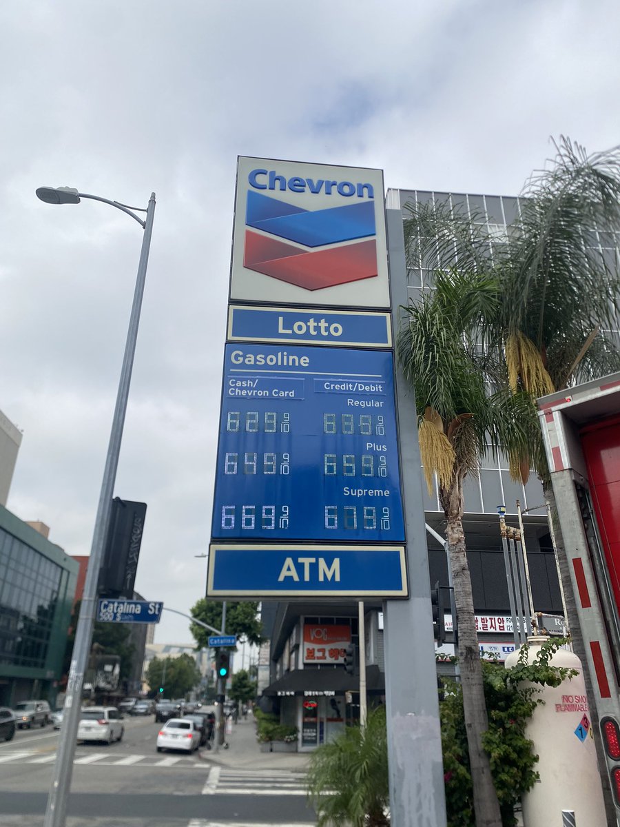 Los Angeles Gas #LosAngeles #inflation #gasprices #ktownla