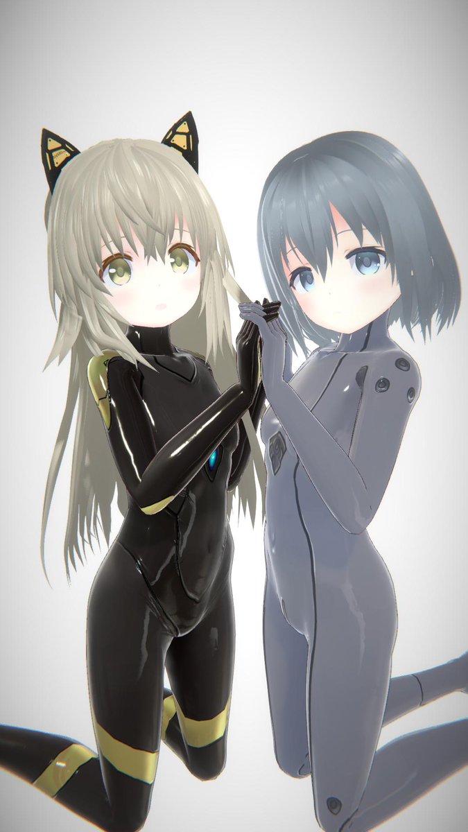 ジュリ「うちの621のモデル作ったついでにジュリのモデルもアップデートしてみた。 」|センリのイラスト