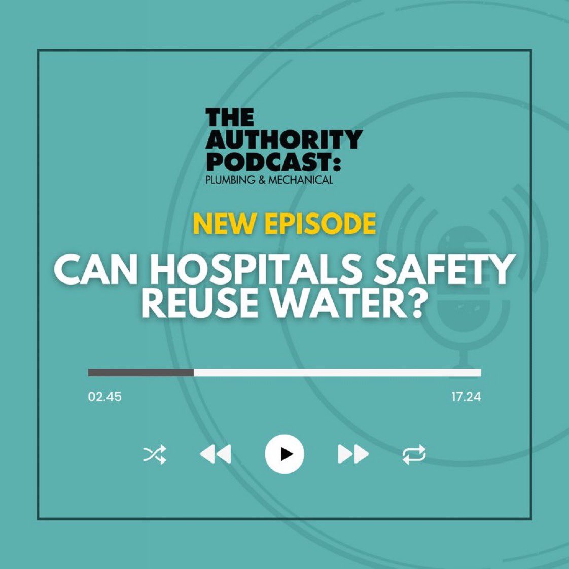 IAPMO's tweet photo. NEW on #AuthorityPM: Unpacking hospital water reuse with experts Bob Salvatelli &amp; Patricia Sinicropi! Dive into system costs, maintenance, and policy. @EpicCleantec @WateReuseAssoci 

Listen here: https://t.co/HVt6yHAf7Y https://t.co/RtBRbmq2lQ