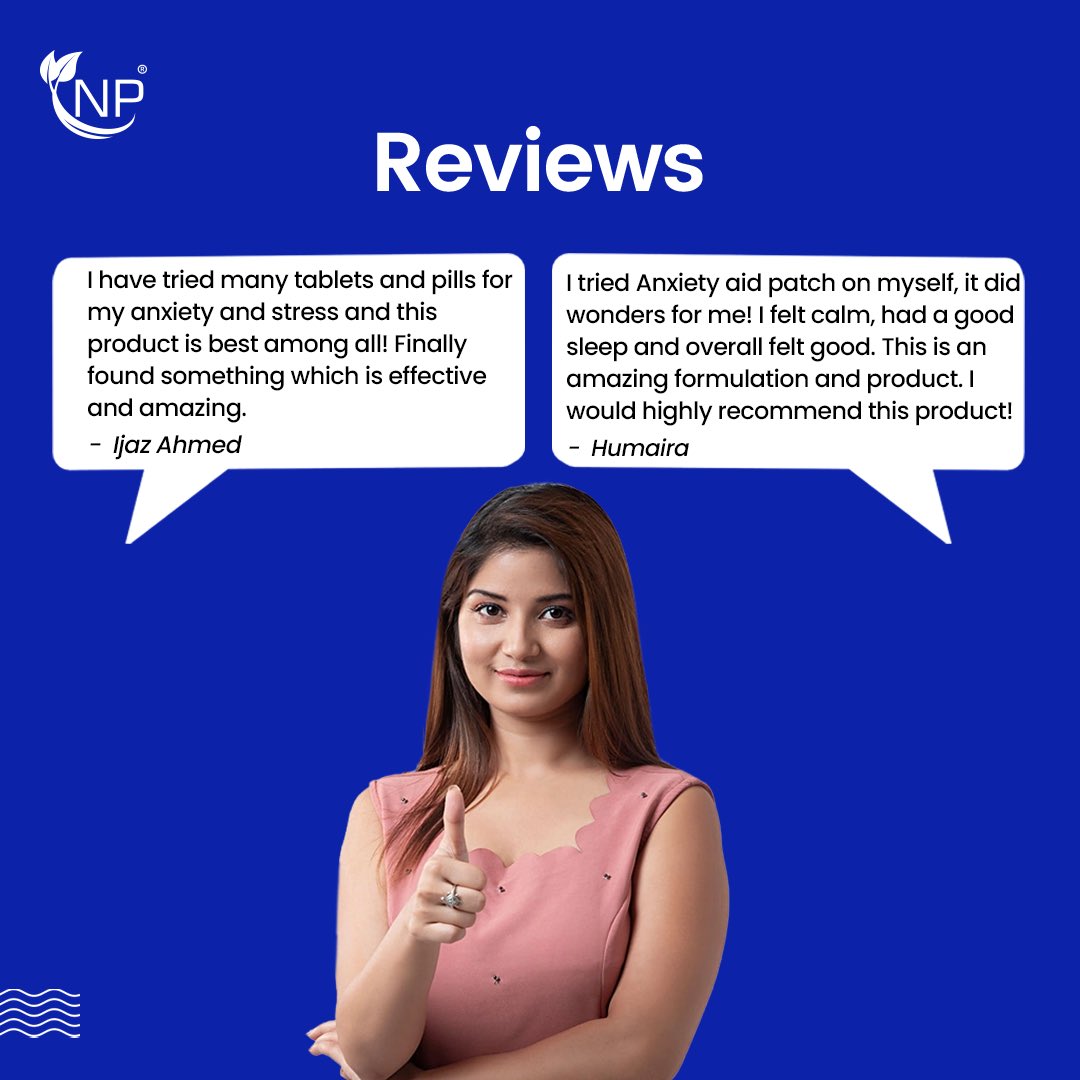 NutraPatch's tweet image. Our Anxiety Aid Patch is your companion on the path to inner peace, a tool in our arsenal against anxiety, and a reminder that we have the strength to face whatever life throws our way. 💪🌟 

#NutraPatch #VitaminPatch #Vitamins #Anxiety #Awareness #NoSideEffects #AnxietyAid