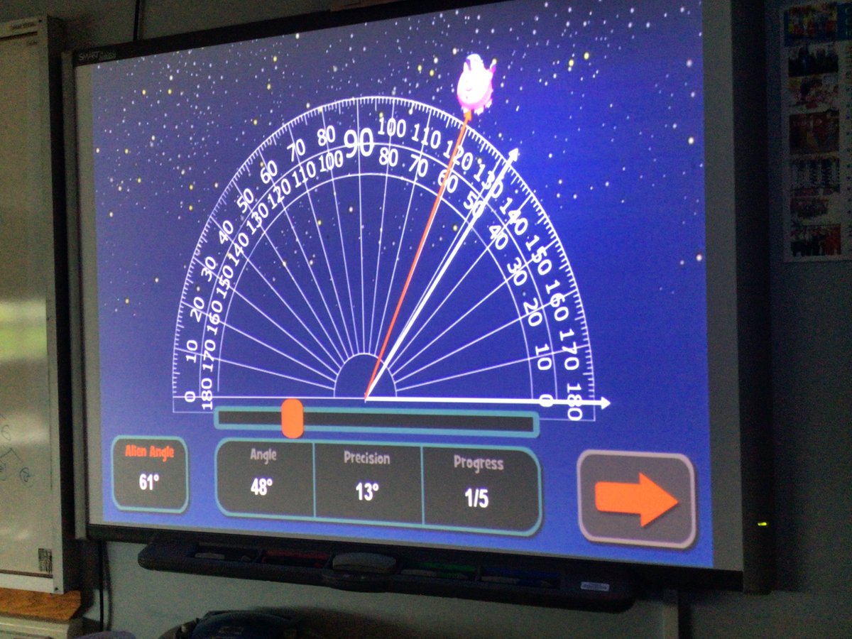 S1 have been exploring working with protractors this week , developing their practical skills and accuracy in measuring angles . The lesson ended with an  estimating competition  ..they can’t wait for their iPads 🧮👏