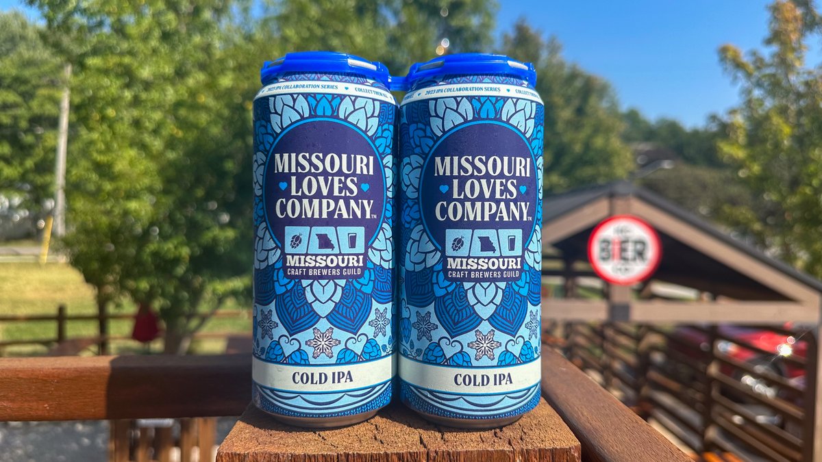 Missouri Loves Company Cold IPA is the latest @MOCraftBrewers collaboration beer, brewed by brewers from across the state of Missouri on National IPA Day! Get your 4-pack for $9.99 at the Bierhalle, and read more about the series here: bit.ly/3rhjDdy