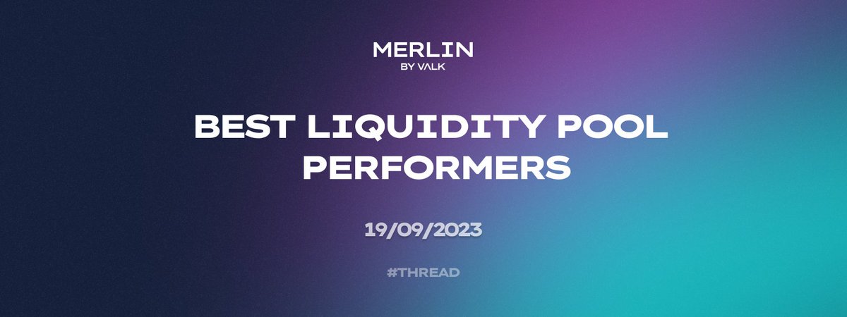 datainetwork's tweet photo. 🟢 Best Liquidity Pool Performers
🗓️ 19/09/2023
📈TVL:  1M - 10M

More Market Insights at: 
https://t.co/2PRmE6JaWf 

$WETH $USDC $BTC $ETH 
#DeFi #DeFiNews #DeFi #DecentralizedFinance #Defiperformance  #portfoliotracker https://t.co/MiEtmbaYzI
