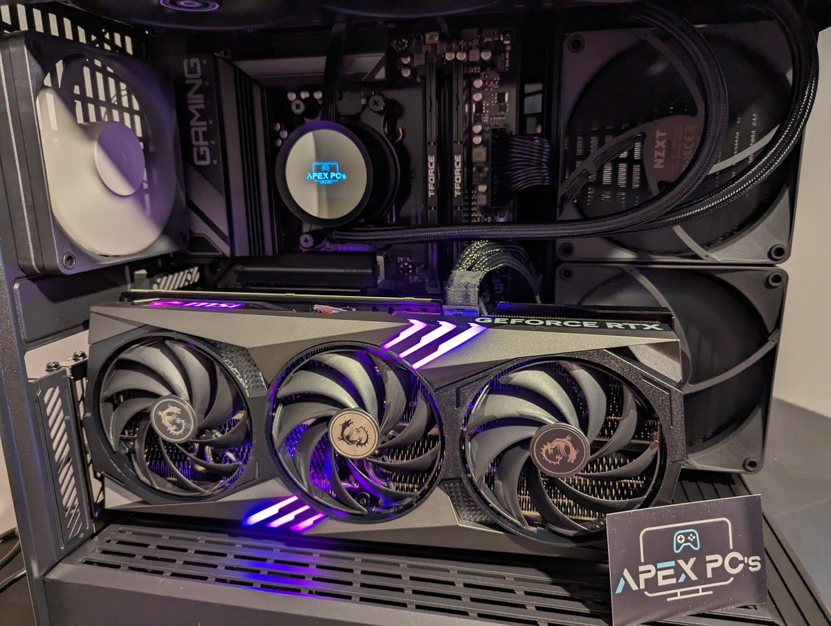 ApexPCs_UK's tweet photo. Check out our latest build featuring the RTX 4070Ti + Ryzen 7 7700.

Built in the Hyte Y40 and featuring the NZXT Kraken AIO with fully customisable LCD screen

https://t.co/OnwOqWyVdf https://t.co/ijYchtuSLb