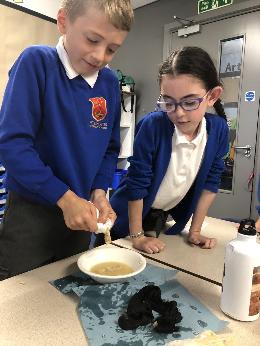 PatPriAcad's tweet photo. Continuing our enquiries into the human digestive system, Year 4 simulate the path food takes. Their expressions were priceless and the learning was unmatched. Well done for persevering with the gooey mess! ๐ #pat4sci #patscience #eboractrust #thepathfoodtakes #activelearning https://t.co/zRtEX76CC7