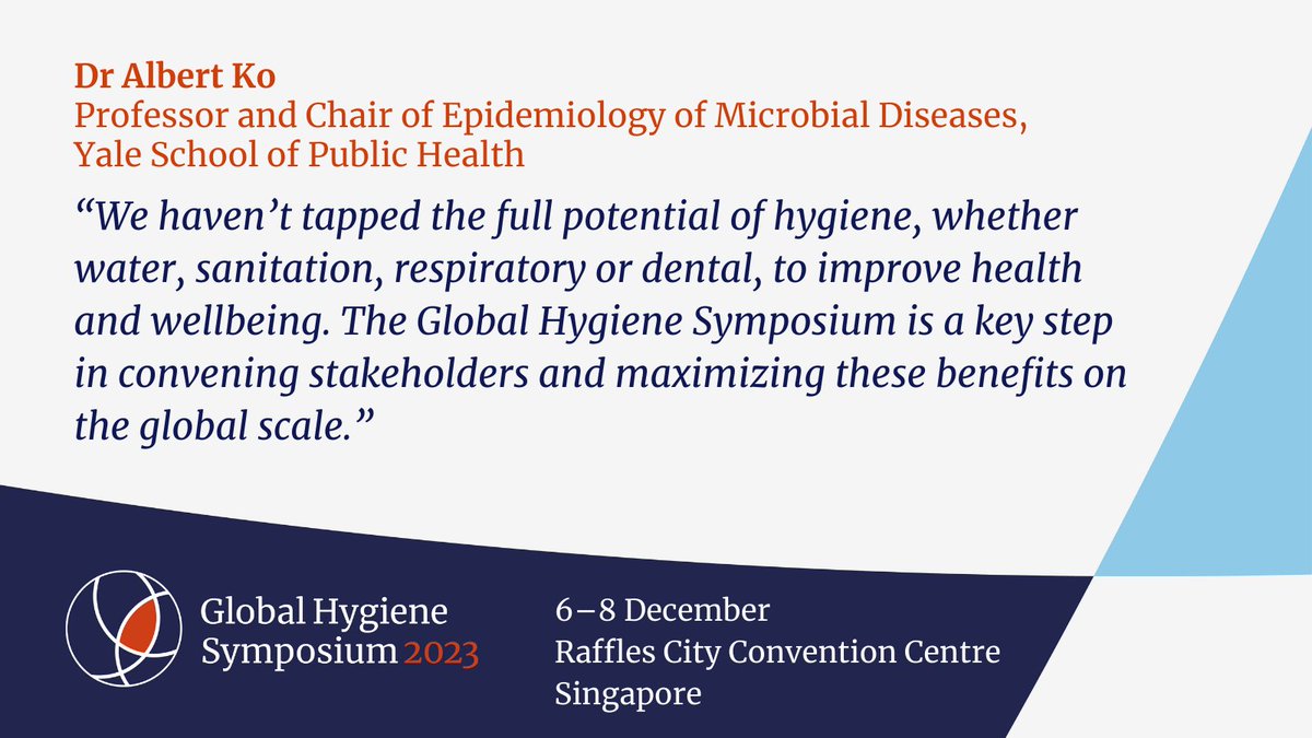Global Hygiene Symposium - 6-8 Dec, 2023 tweet media