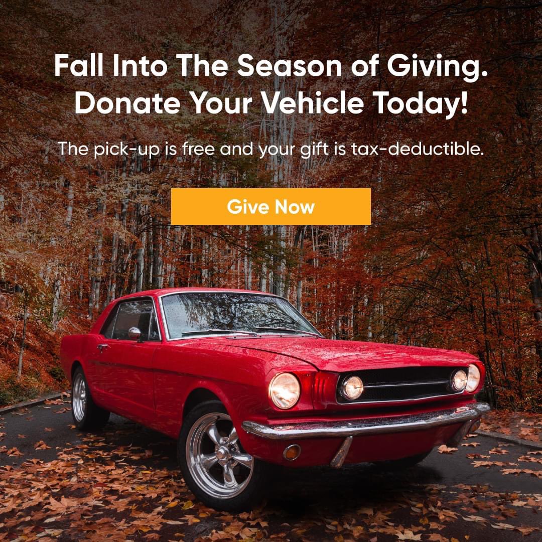 Fall into the season of giving… Simply donate ur unwanted vehicle to NLEOMF. We accept cars, trucks, & boats. The process is easy, pick-up is free. & ur donation may qualify for tax deduction. For more call 855-500-RIDE (7433) or visit nleomf.careasy.org/home.