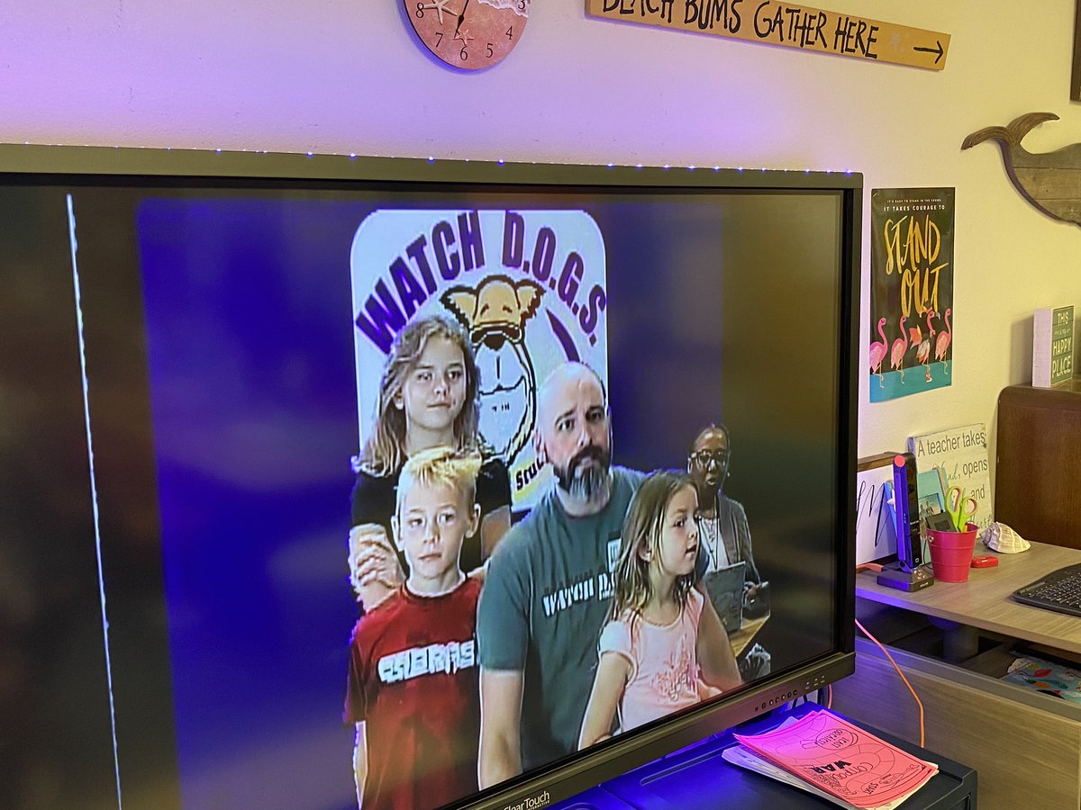 Our 1st Watch Dog Dad! <a href="/Mosleykids/">Mrs. Mosley's Class</a> #bearshine