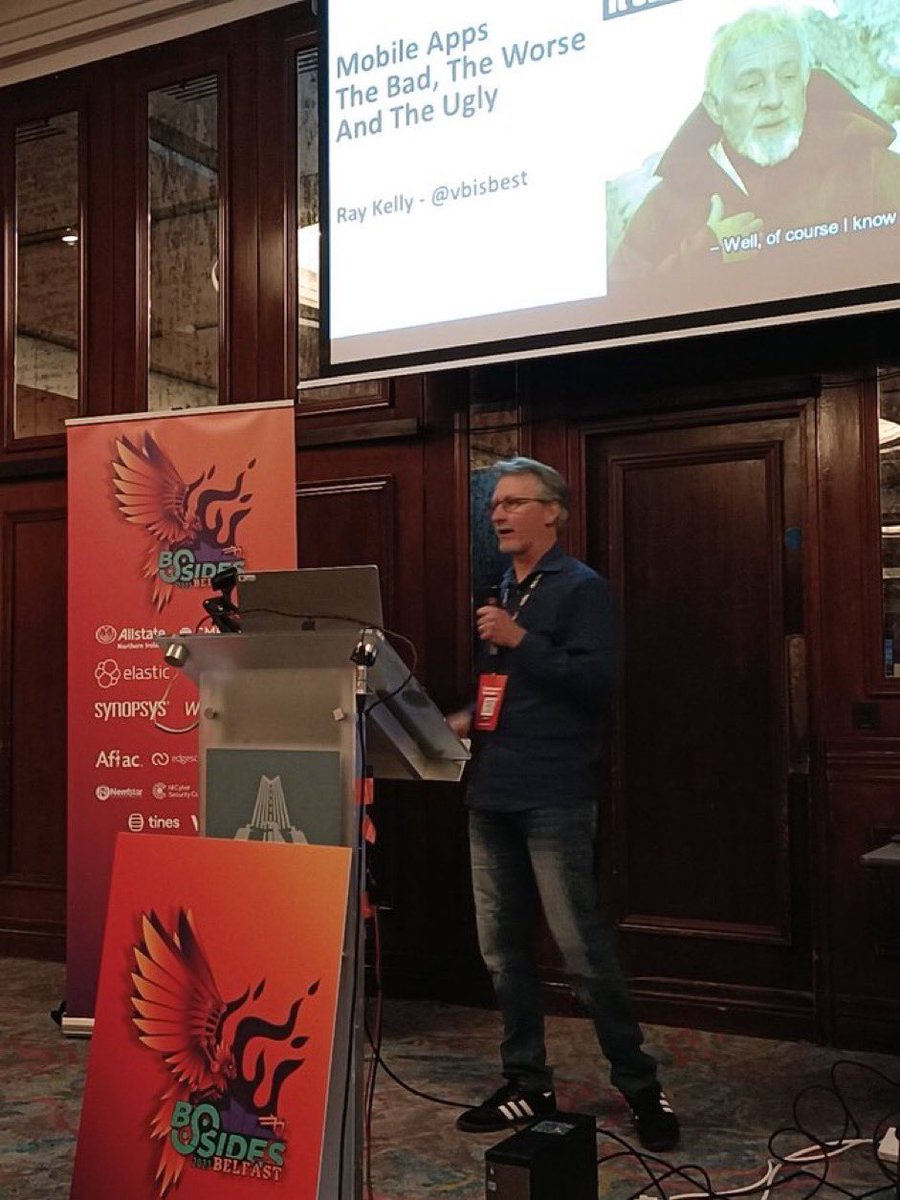 Had a great time speaking at <a href="/bsidesbelfast/">BSides Belfast</a>.   Amazing people and brilliant sessions.   #bsidesbelfast23 #cybersecurity
