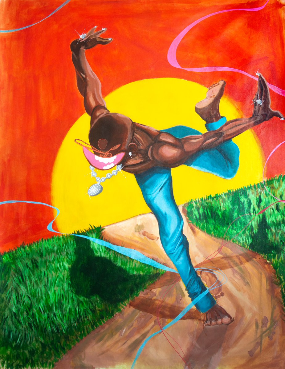 "Blood Diamonds"
4 feet x 6 feet
Acrylic on canvas