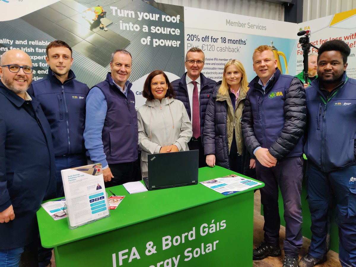 sinnfeinireland's tweet photo. Out and about at the National Ploughing. Great to talk to family farmers and people from rural communities on the issues that matter to them.

#NationalPloughingChampionships #FamilyFarmers #NPC23 https://t.co/jJqEbXTAja