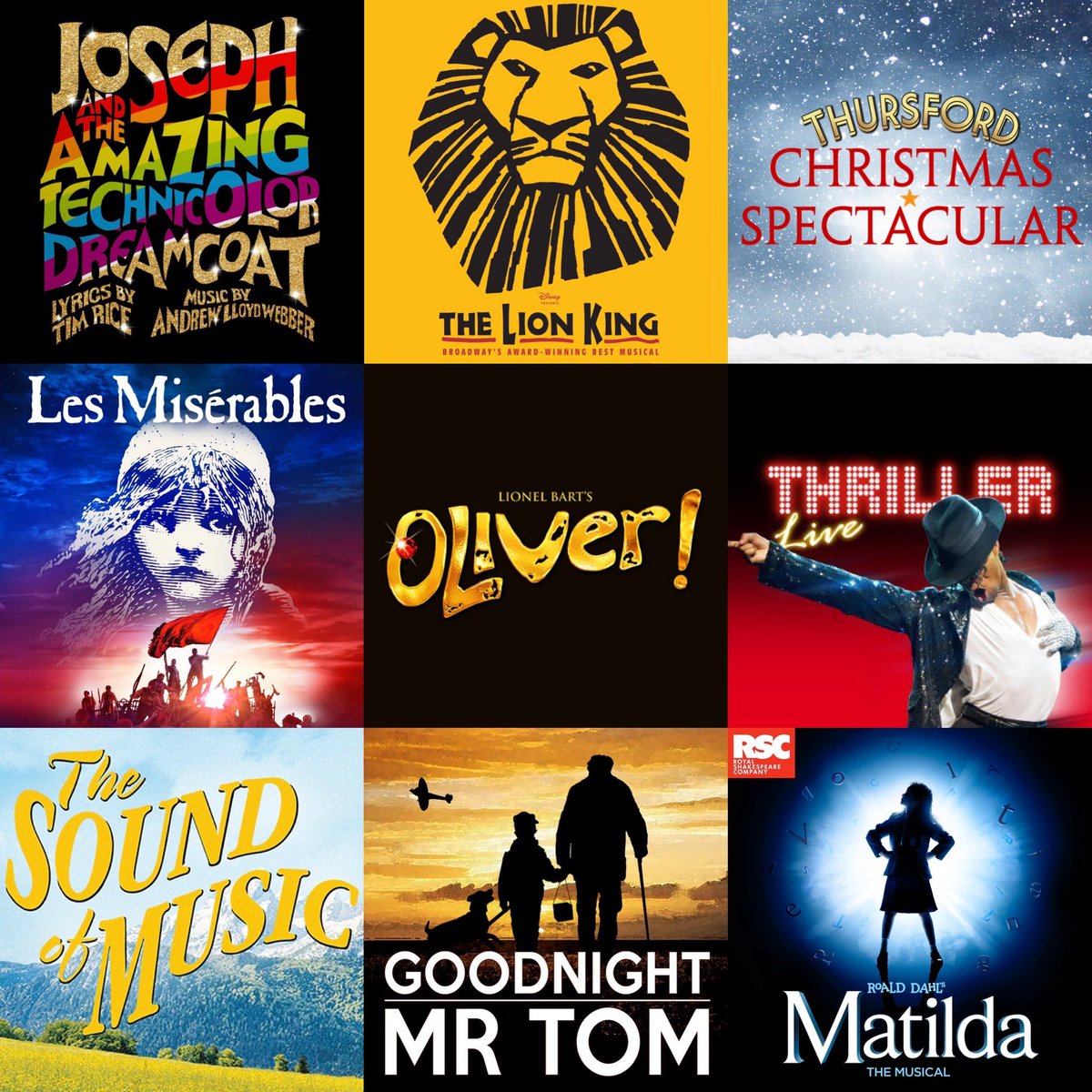 Here are some of the shows our clients have appeared in! #takeoneagencyuk #musicaltheatre #acting #singing #dancing