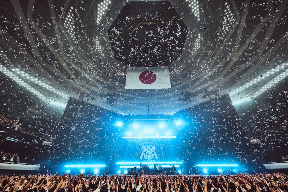9mm_official's tweet photo. 【19th Anniversary Tour】 

9mm19周年
9/19(火)@日本武道館

9年ぶりの武道館ありがとうございました！

photo by 西槇 太一①②＆河島遼太郎③④ https://t.co/KGYWnZ5tN3