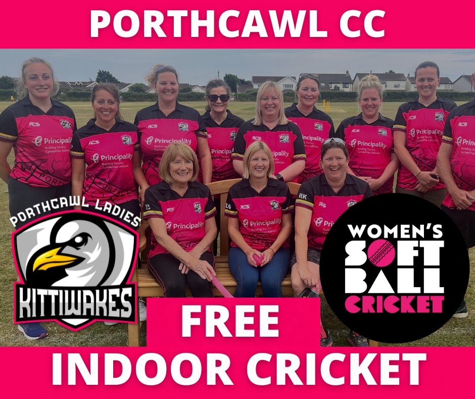 Porthcawl Kittiwakes Ladies Cricket.🏏🏏 Autumn Indoor Cricket starting Sunday September 24th · Porthcawl Comp Sports Hall · 6pm till 8pm · 10 weeks FREE to attend. Women and Girls 13 years and over. Please message us, or just come along and join our sessions.