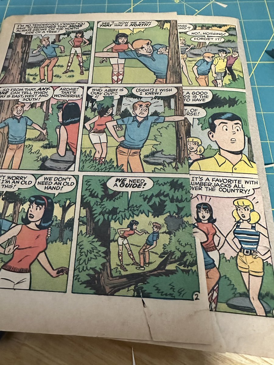 JOELCOMICSTABLE's tweet image. So I been framing some comics with spines of the cover what do you think🇨🇦📚 #FrameArt #Archie #comic #comicbook