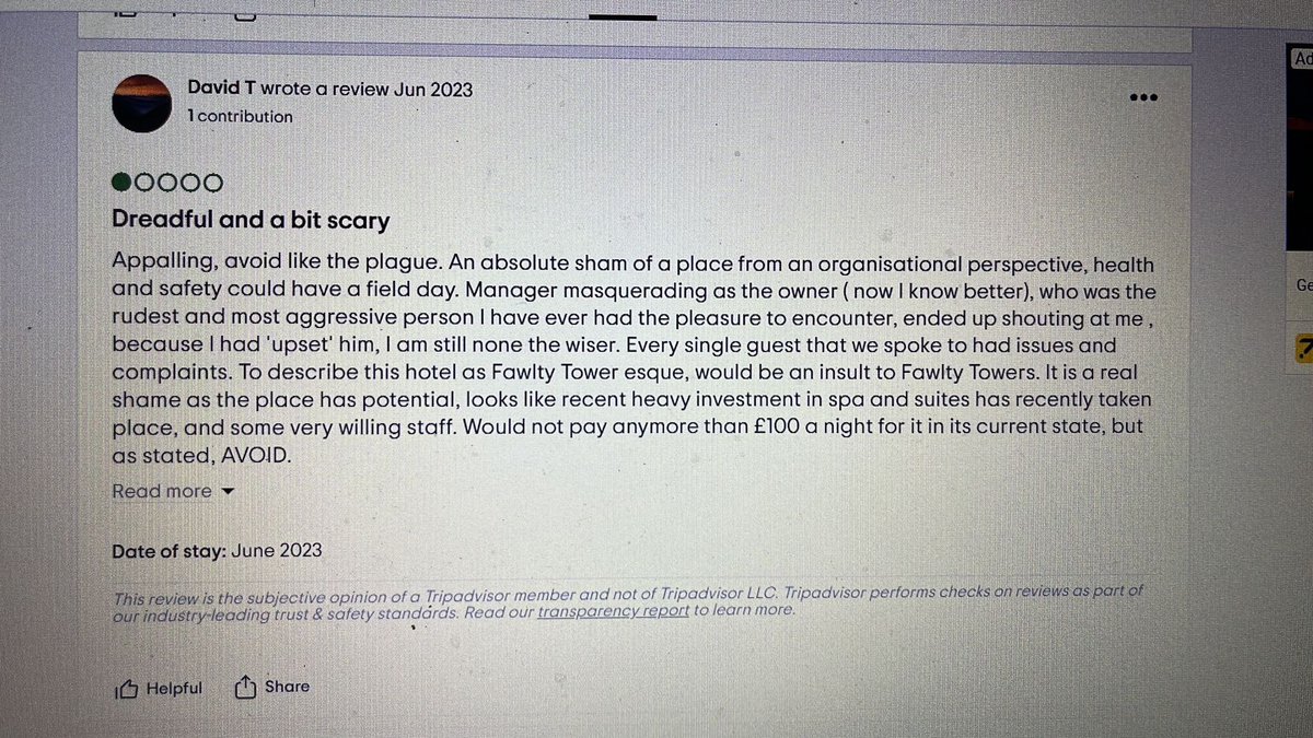 One hour later and £2,545 refund in my bank. Thank you! However, you shouldn’t need to be called out online for this to happen. Seems like I’m not the only one who has experienced your service! Hope the Michelin star opening tomorrow is more positive! 🙄