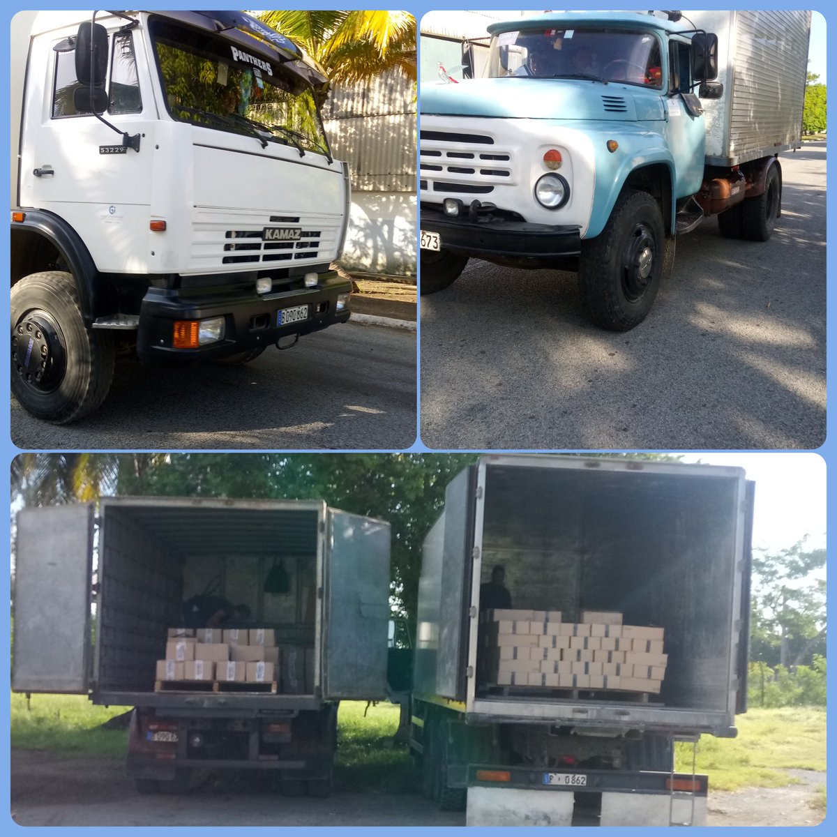 universalltu2's tweet photo. #UniversalLasTunas inmersa en el proceso de distribución del aseo correspondiente a este mes, cumplido la entrega a los municipios #Jesús Menéndez, #Amancio, #Majibacoa, #Colombia y #Jobabo, parcial #Manatí y #LasTunas y pendiente #PuertoPadre.
#ComercioAvanza
@MincinCuba https://t.co/ldoAN2l8C8