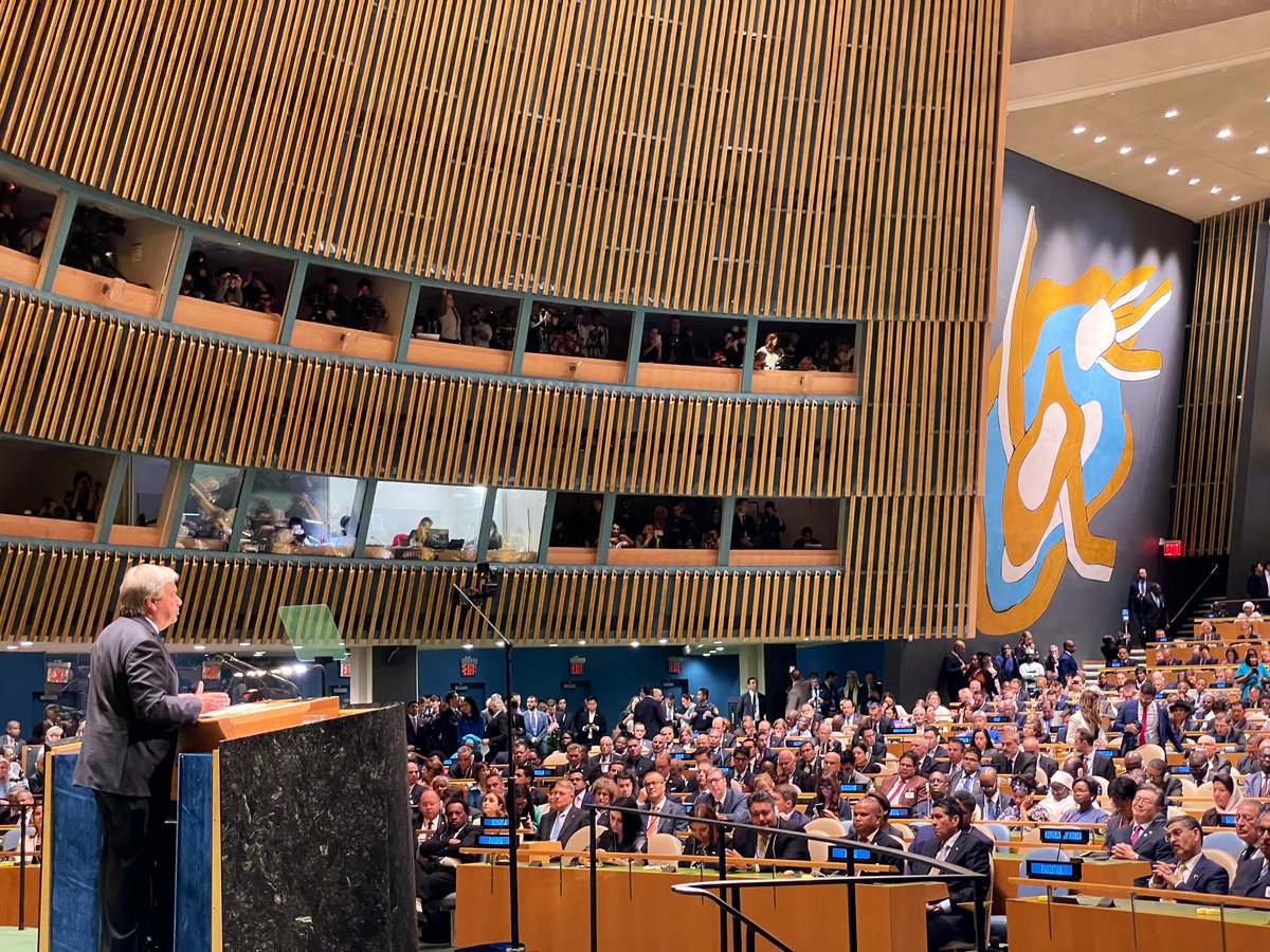 We can’t effectively address problems as they are, if institutions don’t reflect the world as it is. At #UNGA, I’m making a call to renew multilateral institutions based on 21st century economic & political realities.