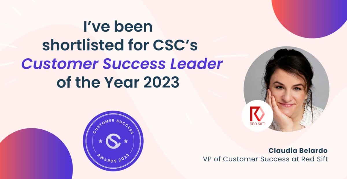 One of our founding values is to 'Deliver delight'...we know what matters to our customers and always strive to go one step beyond.

So proud of Claudia Belardo (<a href="/kaosfusion/">Claudia Belardo</a>) for being shortlisted for <a href="/_cscollective/">Customer Success Collective</a>'s #CustomerSuccess Leader of the Year!
customersuccesscollective.com/customer-succe…