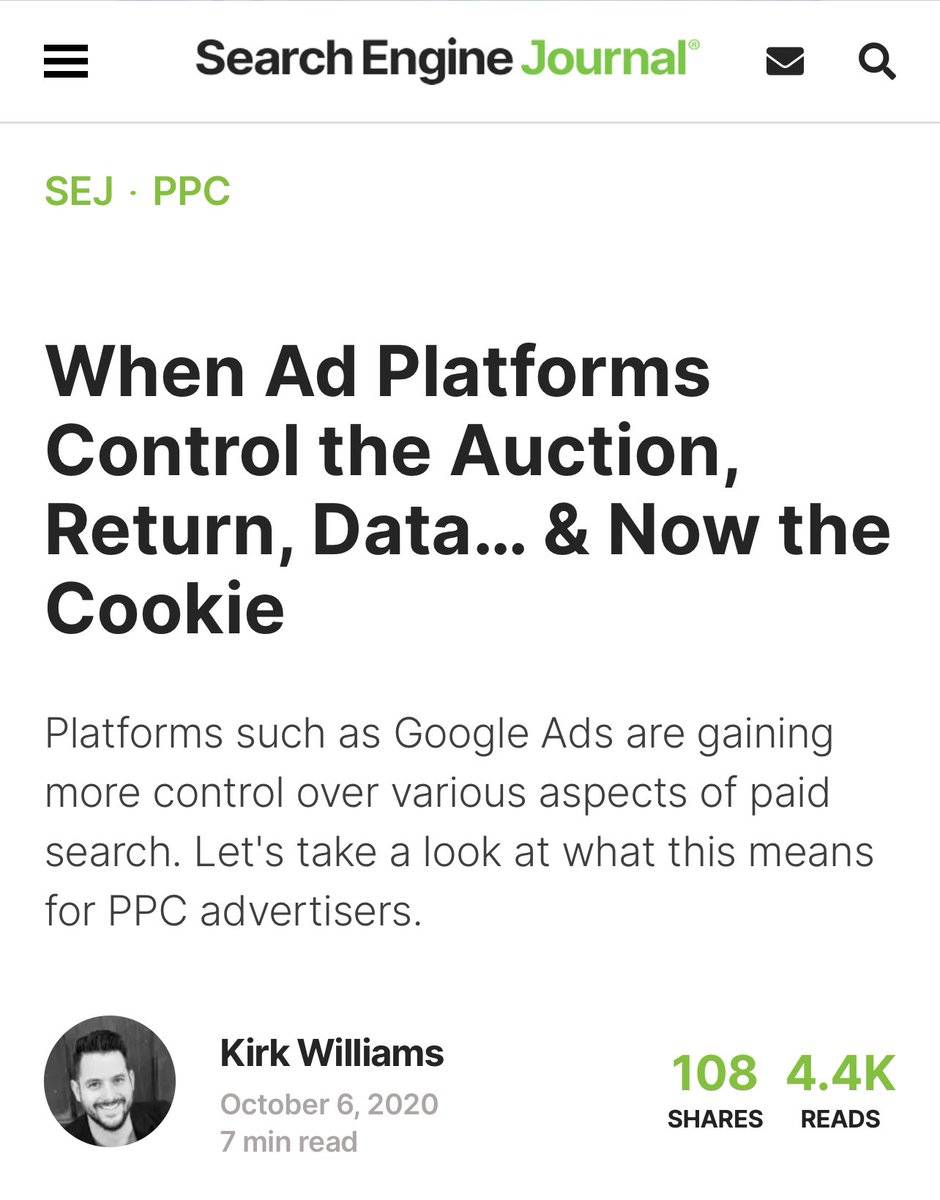 PPCKirk's tweet photo. Confessions from Google regarding raising auction prices to hit revenue projections: https://t.co/KLpXXdhgpF

If only someone had just written a post talking about Google auction reserve prices and how easily they could be gamed by the house… 

2023: https://t.co/NFVw9p8Vcr

(some of us have been calling this for years, 2020: https://t.co/g9PhIZjwnK)

#ppcchat